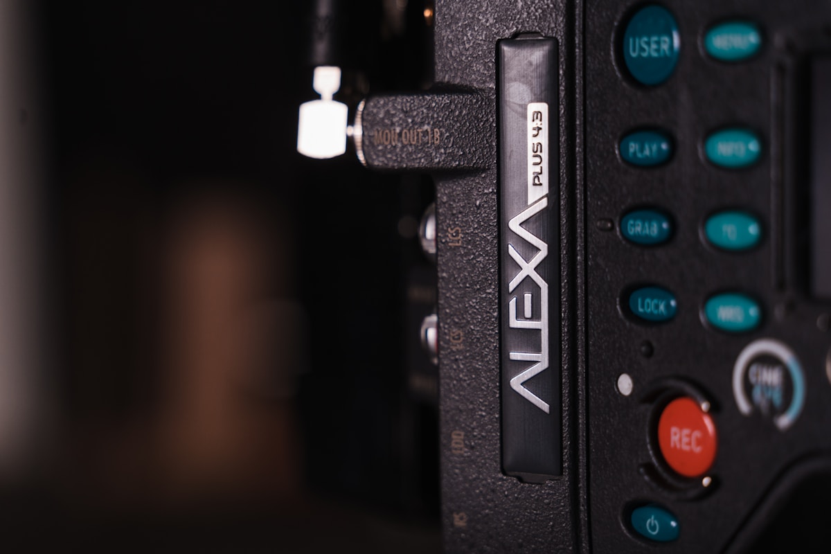 a close up view of a remote control