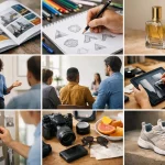 Mosaïque de photos: conseils communication visuelle efficace pour transformer votre image, avec brochures, présentations et c