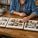 Entrepreneur à Lausanne évaluant le meilleur créateur de site web pour PME, comparant styles et options.