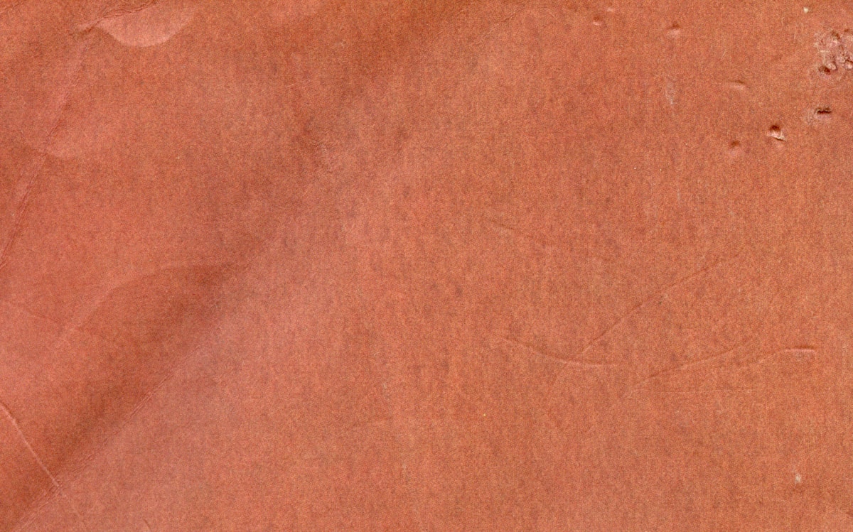 a close up of a piece of brown paper