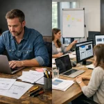 "Comparer devis site internet : free-lance vs agence, deux approches différentes pour créer votre site web"